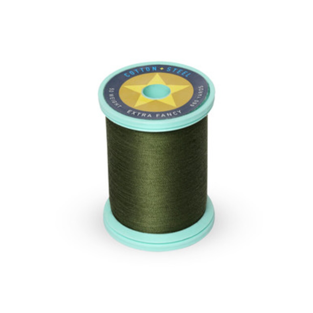 Cotton + Steel 50 Wt. Cotton Thread by Sulky - Evergreen - 660 yd. Spool